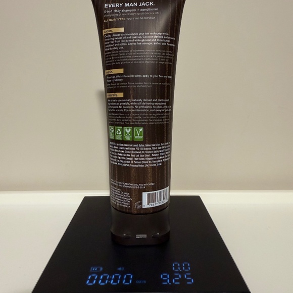 Every Man Jack Sandalwood 2-in-1 Daily Shampoo + Conditioner 8.0 Fl Oz New - Picture 2 of 2